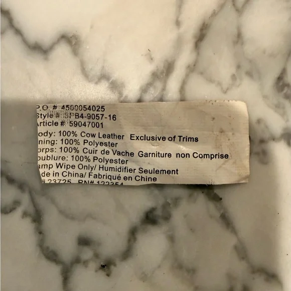 Auxiliary Black Leather Handbag - Picture 13 of 13